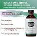 Premium Organic Black Seed Oil - Cold-Pressed Nigella Sativa (16 oz) for Immunity, Joints, Digestion, Hair & Skin - Extra Virgin, Gluten-Free, Non-GMO & Vegan - Omega 3, 6 & 9 Support - Buy Online on GoSupps.com