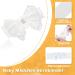 Buy Baby Hair Band for Girls | White Peak Bowknot Headband for Infants | International Shipping Available - Buy Online on GoSupps.com