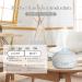 Buy Hianjoo 500ml Aroma Diffuser - Ultra Quiet Humidifier with LED Light Timer for Bedroom & Yoga - International Shipping Available - Buy Online on GoSupps.com