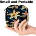 Portable Women's Menstrual Cup Bags | Stylish & Functional Floral Design for Teens - Black & Multi-Colored - Buy Online on GoSupps.com