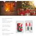 Christmas False Nails Thin Full Wrap Colourfast Pattern Fake Nails 30pcs for Christmas Holiday (0070 LJ04) - Buy Online on GoSupps.com