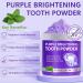 2 Packs of Purple Teeth whitening Powder - Toothpaste whitening Enhancement Powder removes Coffee Stains Tea Stains Alcohol Stains and Smoke Stains Without Sensitivity - Buy Online on GoSupps.com