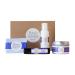 Victoria's Lavender Natural Body Products Gift Set - Handmade Soap Hand & Body Lotion Lip Balm Body Candle Skin Care Sets & Kits Lavender Bath and Body Products for Women Lavender