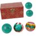 Frcolor 6 Stk Turquoise Handball Baoding Balls - Wooden Spherical Fitness and Relaxation Gifts for Hand Health - Buy Online on GoSupps.com