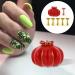 FOMIYES Pumpkin Slices Magnetic Mount Nail Practice Base Nail Art Tip Holder Manicure Practice Base Pumpkin Nail Display Crystal Holder Nail Beauty Supporter Cosmetic False Nails - Buy Online on GoSupps.com