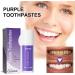 Purple Teeth Whitening Toothpaste 30ml | Brighten Yellow Teeth & Remove Stains | Color Correction Formula - Buy Online on GoSupps.com