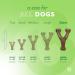 Benebone Wishbone XL Dog Chew Toy - Durable Real Peanuts for Aggressive Chewers | International Shipping Available - Buy Online on GoSupps.com