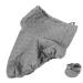 FRCOLOR Thermal Insulation Foot Bath Cover Bucket Holder Foot Bucket Protector Sauna Foot Bath Accessory Bucket Sleeve Dual Bucket Foot Basin Cover Foot Soaking Dual Basin Cover 26.00X26.00X15.00CM Grey