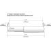 Teravan Standard Toilet Paper Extender - Fits Double and Triple Rolls, Easy to Use - Silver/Chrome - Buy Online on GoSupps.com