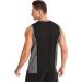 Vislivin Men's Sports Tank Top - Fitness Sleeveless Gym Undershirt in XL Dark Grey/Wine Red/Gray - Buy Online on GoSupps.com