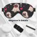 Cute Pug Print Unisex Eye Mask | Soft Adjustable Sleeping Face Mask for Relaxation - Buy Online on GoSupps.com