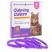 4 PCs pheromone cats Soothing collars cat calming collar cat catcomfort starter kit relieve stress and fear relief adjustable anti-stress cat necking stand.