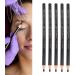Eyebrow Pencil Set Brow Pencil Sharpener Waterproof Eyebrow Pencil for Perfect Makeup Brow Makeup Tool with Sharpener for Student Office Workers(Black) - Buy Online on GoSupps.com
