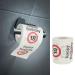 Toilet paper "Happy Birthday" 18th birthday 24 meters 2-ply 180gr/sqm toilet paper motif paper toilet paper (1 x toilet paper 18)