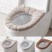 Daycount Soft Toilet Mat Soft Warm Toilet Seat Heated Closestool Pad Washable Toilet Seat Cover Bathroom Product (Grey) - Buy Online on GoSupps.com