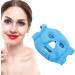 Facial Mask Sleeping Hot Cold Compress Gel Bead Face Cover Soft Swelling Stress Relief Heat Ice Pack Face Cover Dark Blue - Buy Online on GoSupps.com