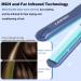 Pro Vibrating Hair Straightener - Frizz-Free Ceramic Flat Iron with Far Infrared Heat 10-Speed Adjustable Temperature Dual Voltage - Perfect for Damaged Hair - Buy Online on GoSupps.com