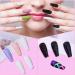 Kiiwah 6 Colors Nail Glitter - Shimmering Sugar Effect 3D Nail Art Powder for Manicure & Craft Decoration - Buy Online on GoSupps.com