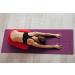Ewedoos Eco Friendly Yoga Mat with Alignment Lines - Non Slip TPE Mat, 1-Inch Thick Padding for Yoga, Pilates, Fitness - Purple - Buy Online on GoSupps.com