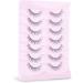 Onlyall 3D Faux Mink Eyelashes - Natural Look Lightweight False Wispy Lashes | 7 Pairs - Buy Online on GoSupps.com