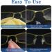 Soft Silicone Eyeglass Nose Pads - 10 Pairs Anti-Slip Replacement Kit for Eyeglasses - Oval Shape - 6 Piece Set - Buy Online on GoSupps.com