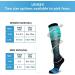 Shop Tlynsnil Compression Stockings for Men & Women | 15-20 mmHg | Perfect for Travel Sports & Nursing | Colorful Support Socks (L-XL) - Buy Online on GoSupps.com