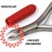 SAM Cuticle Nipper Cuticle Cutter Inox Satin Jaw 4 mm Single Spring Silver - Buy Online on GoSupps.com