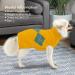 Cozy Dog Knitting Sweater - Soft & Warm Winter Clothing for Small to Medium Dogs & Cats | Yellow Puppy Sweater - Buy Online on GoSupps.com