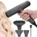 ANKROYU Hair Blow Dryer Professional Hair Dryer Home Hair Blow Dryer Foldable Hair Dryer Portable Hair Dryer Lightweight Portable Hairdryer Hair Care Dryer for Home Salon Travel(US) - Buy Online on GoSupps.com