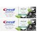 Crest 3D White Whitening Therapy Toothpaste, Charcoal with Tea Tree Oil, Refreshing Mint, 4.1 oz (116g) - 2 Tubes
