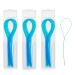 Dental Floss Threader 150 Pieces Deep Cleaner Dental Floss Threader For Braces Bridges And Implants (3 Pieces)