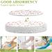 3-Pack Cleaning Kitchen Sponges Oval Cute Little Red Flower Kitchen Cellulose Dishwashing Wood Pulp Cotton - Buy Online on GoSupps.com