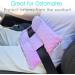Ostomy Seat Belt Protector & Pillow | Post-Surgery Stoma Car Support | Minky Dot Lavender | Colostomy Supplies for Men & Women - Buy Online on GoSupps.com