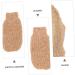 Beaupretty 2pcs Scrub Gloves & Spa Miss Sponge Mat - Eco-Friendly Ramie Jute for Exfoliating & Skin Care - Buy Online on GoSupps.com