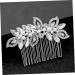 Mikinona 1pc Bridal Hair Comb Bride Hair Clip Womens Hair Clips Wedding Hair Comb Elegant Headwear Hair Jewels for Women Goody Hair Clips for Women Hair Combs for Women Rhinestone Hair Comb - Buy Online on GoSupps.com