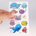 Ocean Animals Temporary Tattoos - 126pcs Mermaid, Tropical Fish, Whale Stickers for Kids - Birthday Party Favors & Decor - Konsait - Buy Online on GoSupps.com