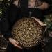 Pendulum Board & Desiral Rod Necklace | Metaphysical Wood Dowsing Rod | Witch Gift & Carved Round Star Board - Buy Online on GoSupps.com