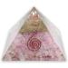 LAMARE Orgonite Pyramid - Rose Quartz 3 (76 mm) | Healing Crystal for Energy & Balance - Buy Online on GoSupps.com