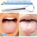 30 Pack Stainless Steel Tongue Scraper Set - Oral Care for Adults & Kids - Fresher Breath, Reduce Bad Breath - Travel-friendly - 5.9 x 1.5 Inch - Buy Online on GoSupps.com