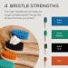 Buy GEORGANICS Natural Beech Bristles Toothbrush - Medium Green | Eco-Friendly Sustainable Oral Care | International Shipping Available - Buy Online on GoSupps.com