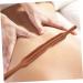 Hapinary Three Rows Roller Rods - Body Massage Bars & Manual Gua Sha Stick - Wooden Household Massage Tool for Relaxation and Pain Relief - Buy Online on GoSupps.com