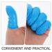 HOMSFOU 100pcs Finger Cots - Finger Protectors & Supports for Work Sculpture & Wounds - Blue Sky-Blue Finger Gloves - Buy Online on GoSupps.com