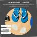 12 Pairs Non-Slip Clip Toe Pads - Clear Forefoot Cushions & Protectors for Sandals | Ultimate Toe Comfort - Buy Online on GoSupps.com