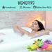 Women's Shower Steamers Aromatherapy Pack - Set of 8 Bath Bomb Tablets with Essential Oils for Self Care & Relaxation | Perfect Stocking Stuffer or Gift for Birthday, Valentines, Christmas - Buy Online on GoSupps.com
