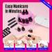 MEFA 19 Pcs Gel Nail Polish Kit - 12 Colors UV Light - Soak Off Set with Base & Top Coat - Perfect for Beginners & Salon Nail Art - Buy Online on GoSupps.com