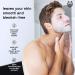Black Wolf Men's Charcoal Face Wash - 5 Fl Oz - Purifying Facial Cleanser with Blue Sage and Citrus - Soothes Skin Irritation - Paraben-Free - Buy Online on GoSupps.com