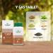 Earthveda Y Gas Tablets - Herbal Supplement for Gas Relief - 60 Tablets - Buy Online on GoSupps.com