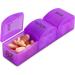Monthly Pill Box Organizer - 3 Times A Day - 30 Day Case with 32 Compartments for Vitamins, Supplements, Medication - Travel Friendly - Buy Online on GoSupps.com