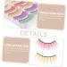 LALAFINA 5 Pairs Colored False Eyelashes Faux Lashes False Eyelashes Extension Permanent Eyelashes Naturals False Lashes Fake Lashes 3d Extend Imitation European and American - Buy Online on GoSupps.com