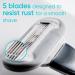 Gillette Venus Extra Smooth Charcoal Women's Razor Handle with 4 Blade Refills - Buy Online on GoSupps.com